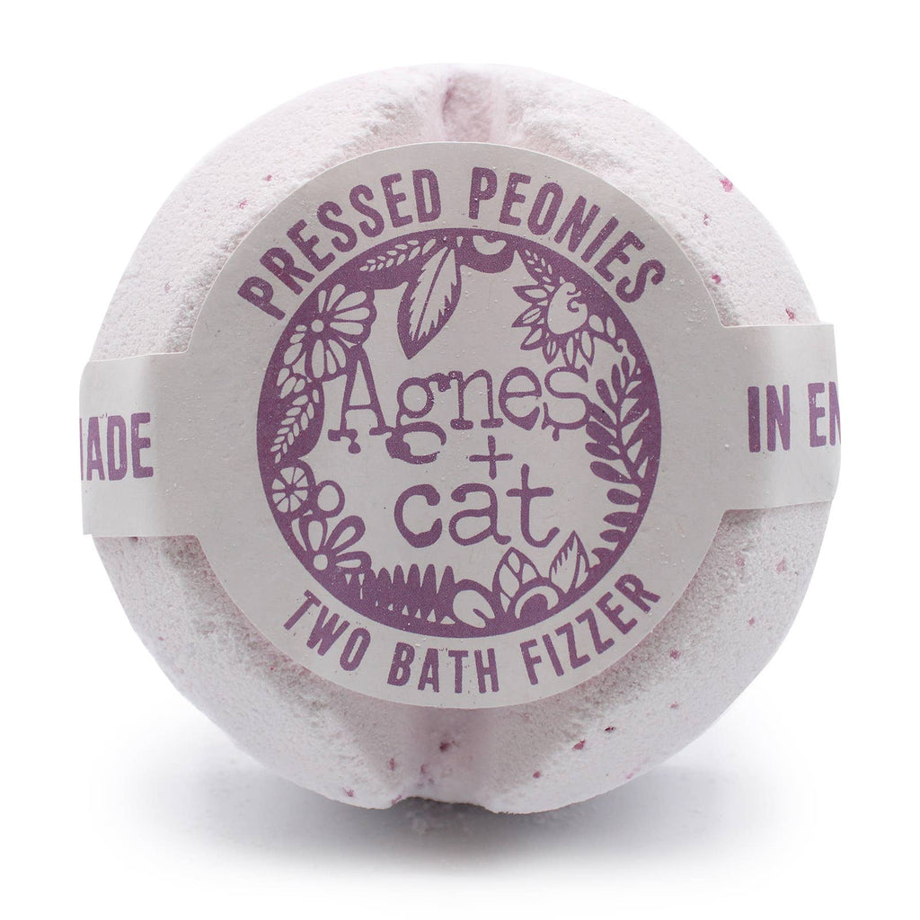 210g Bath Fizzer Fresh - Pressed Peonies
