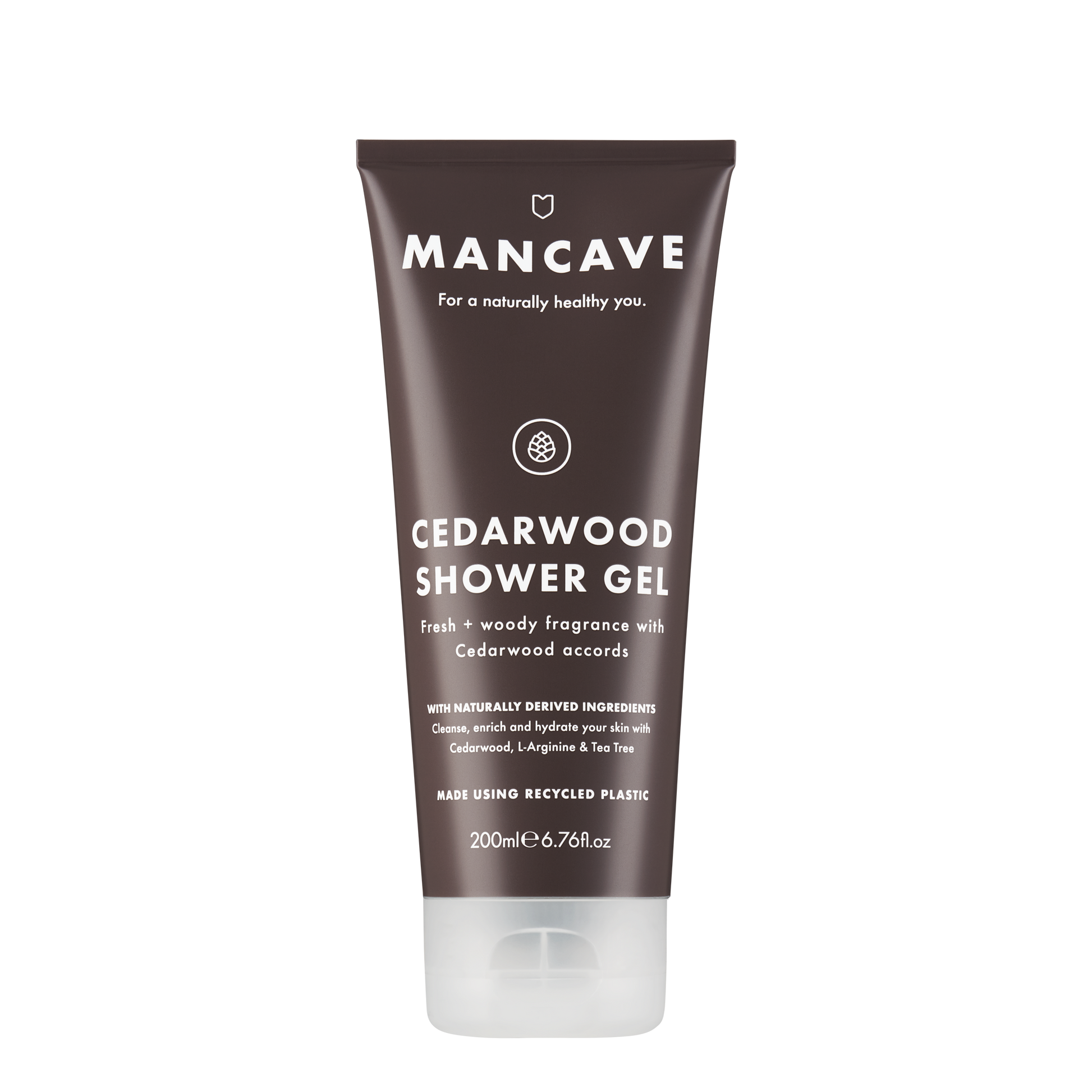 Cedarwood Shower Gel 200ml, Mens ShowerGel, Mens Gifts: 200ml