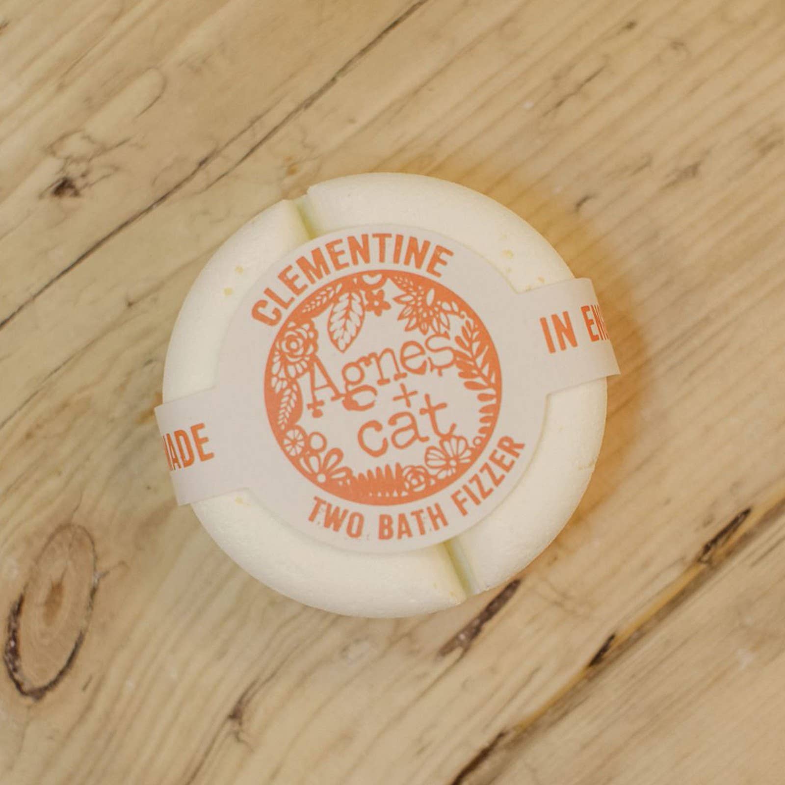 210g Bath Fizzer Fresh - Clementine