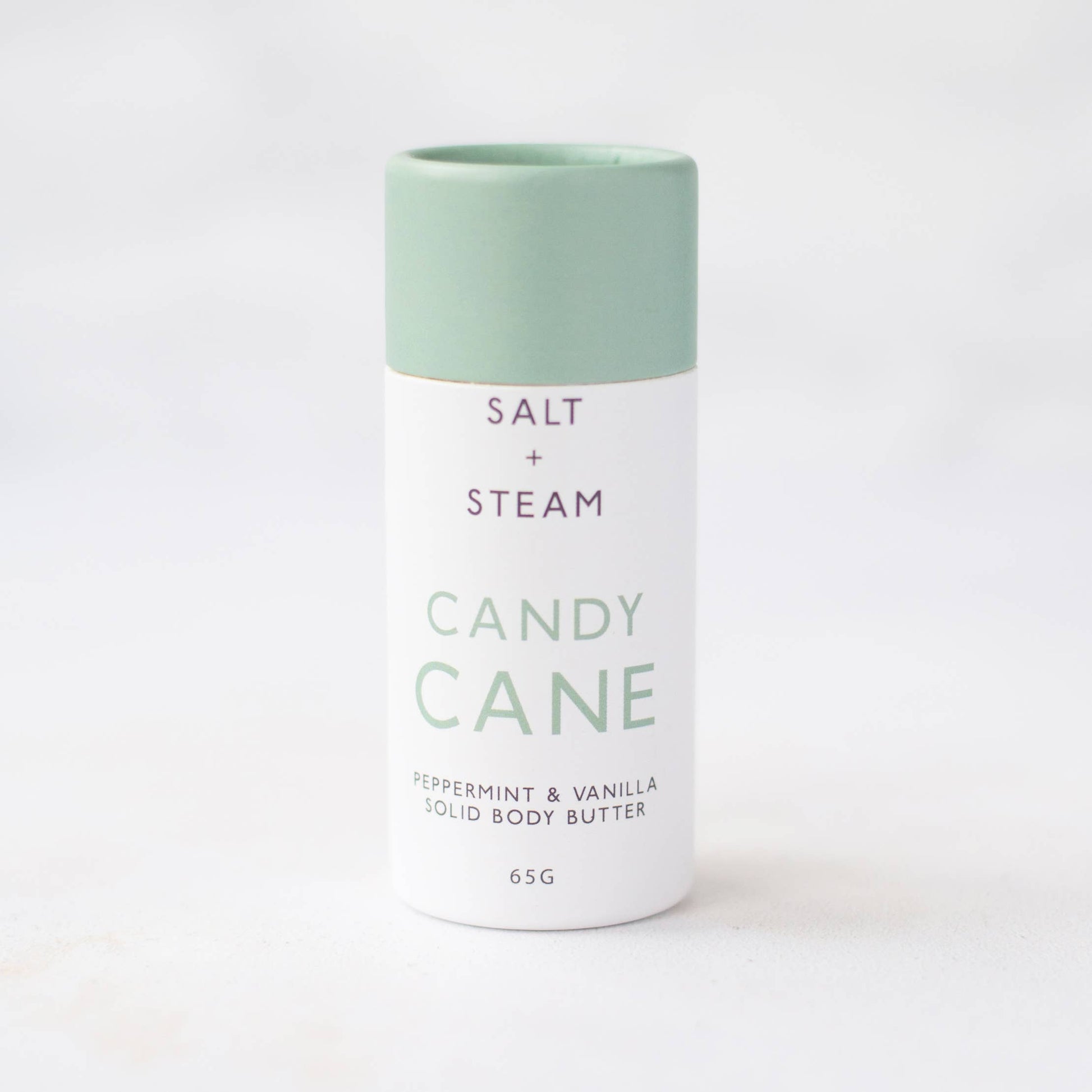 Candy Cane Peppermint & Vanilla Solid Body Butter Tube 65g
