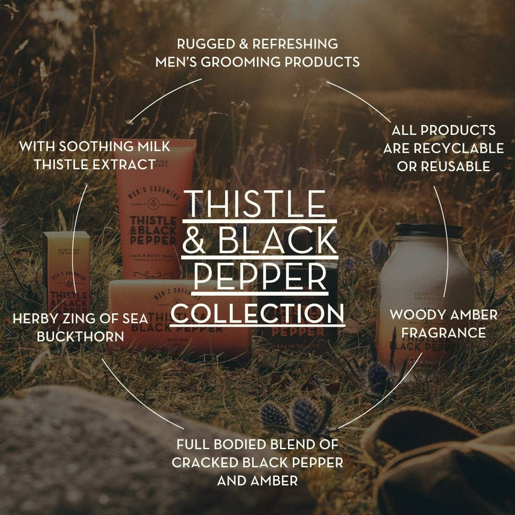 Thistle & Black Pepper Face & Beard Wash 150ml