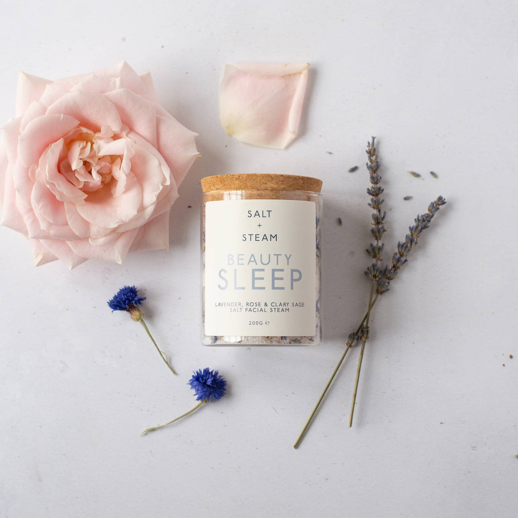 Beauty Sleep - Lavender & Rose Facial Steam 50g & 200g: Jar