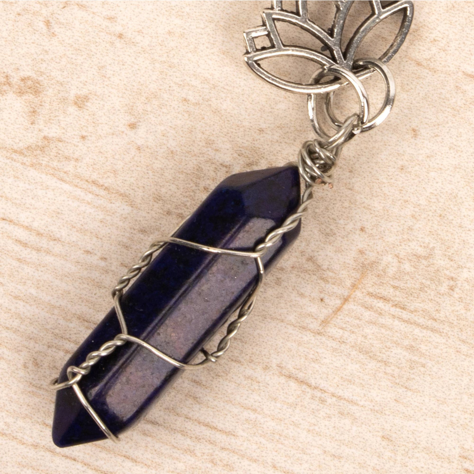 Keychain's: Lotus & Blue