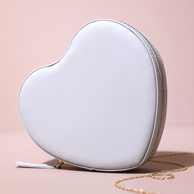 Heart Travel Jewellery Case