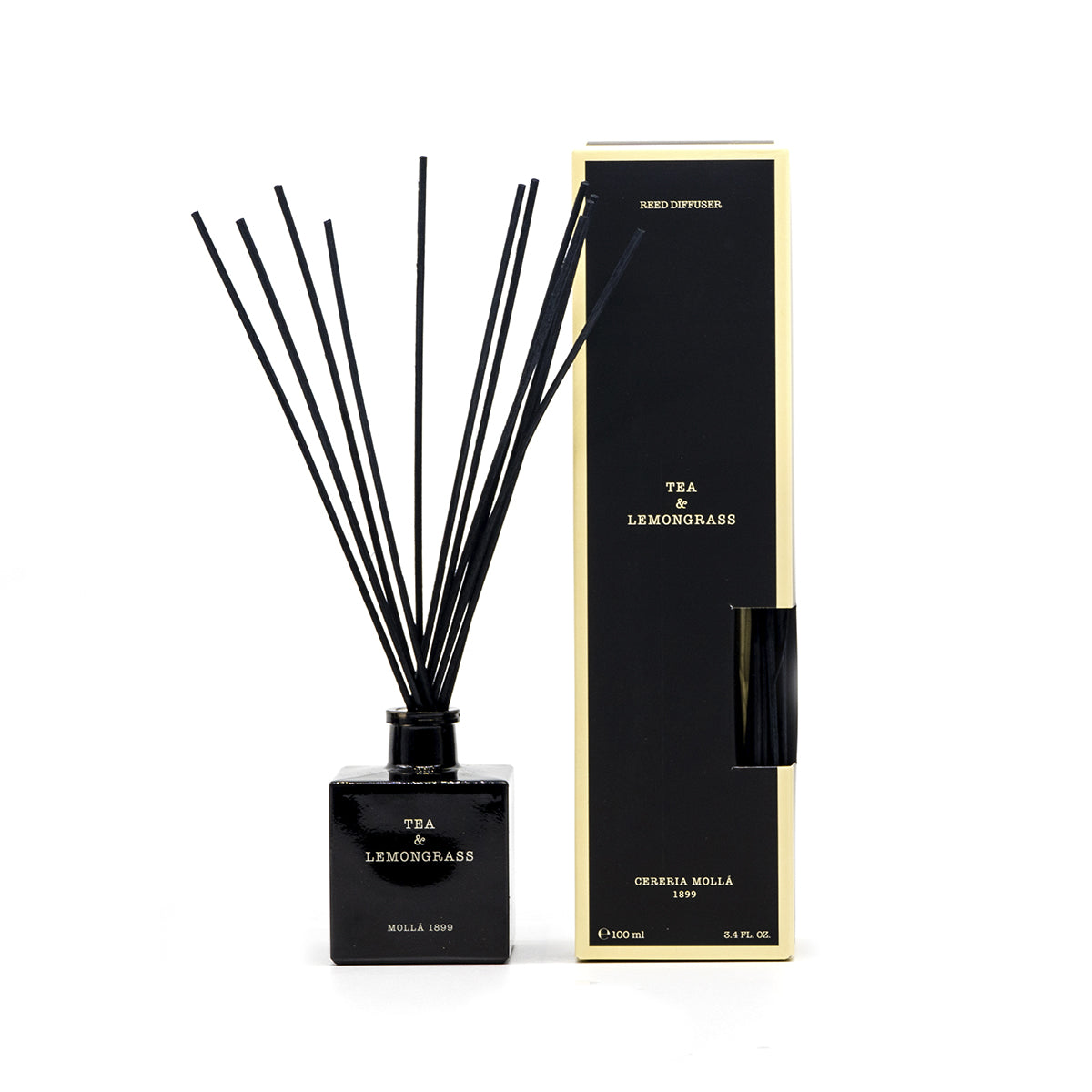 Cereria Mollá 100ml Premium Reed Diffuser - Tea & Lemongrass