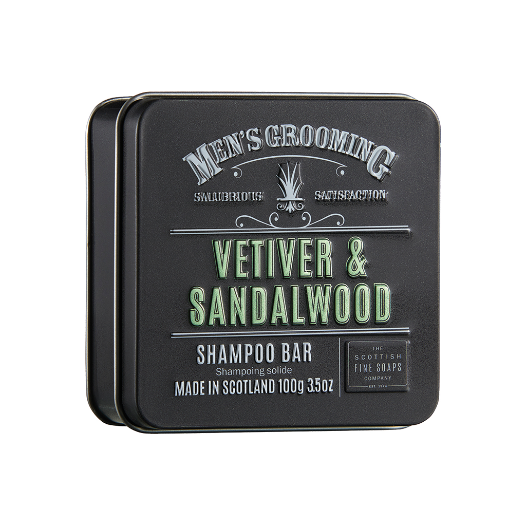 Vetiver & Sandalwood Shampoo Bar (100g)
