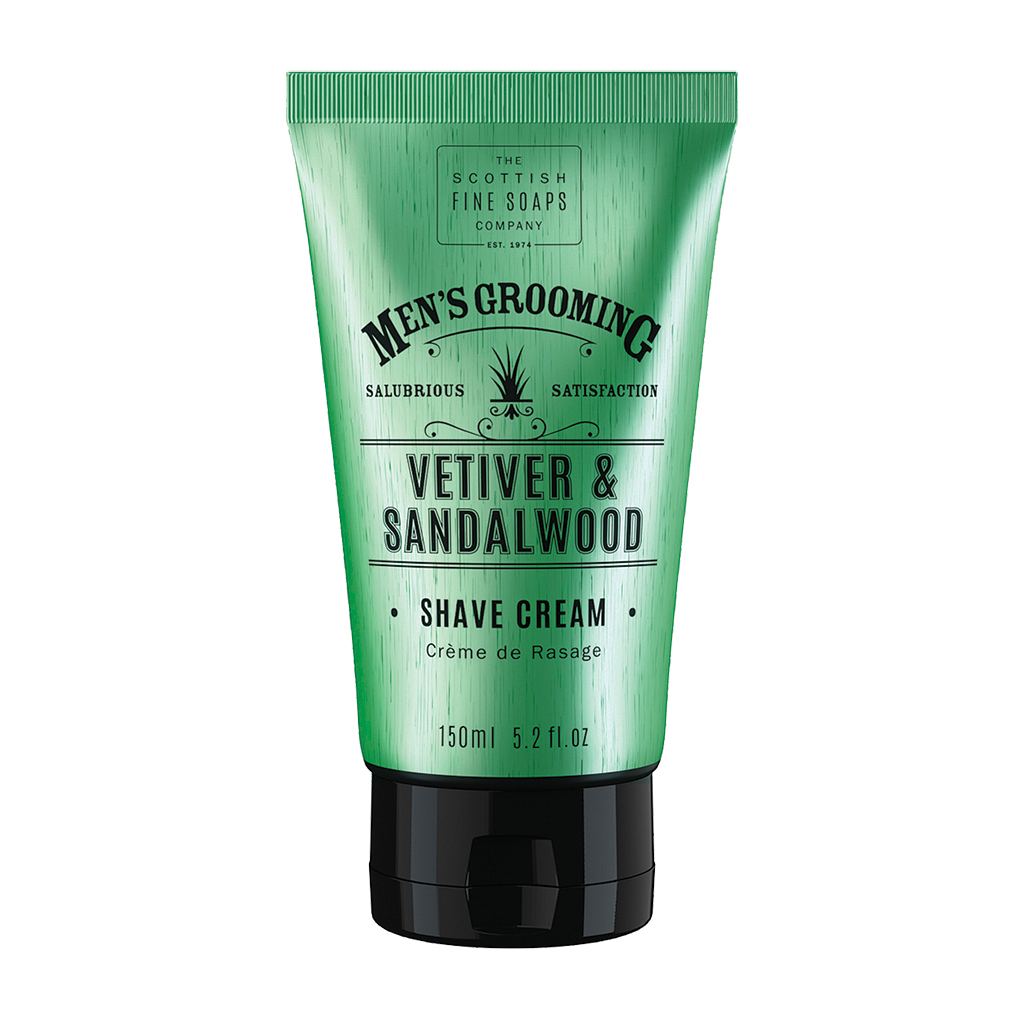 Vetiver & Sandalwood Shave Cream (150ml)