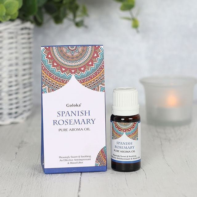 Goloka Spanish Rosemary Aromatherapy Oil 10ml