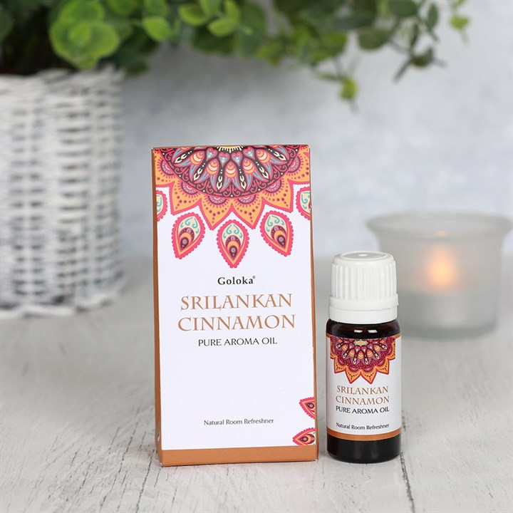 Goloka Sri Lankan Cinnamon Aromatherapy Oil 10ml