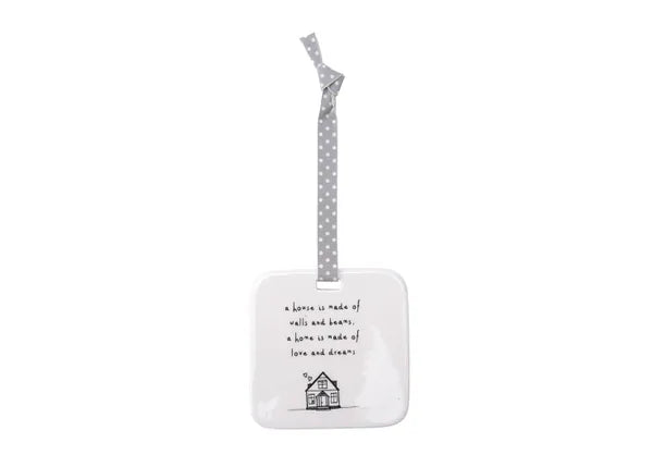 A House Is Made Of Ceramic Hanger